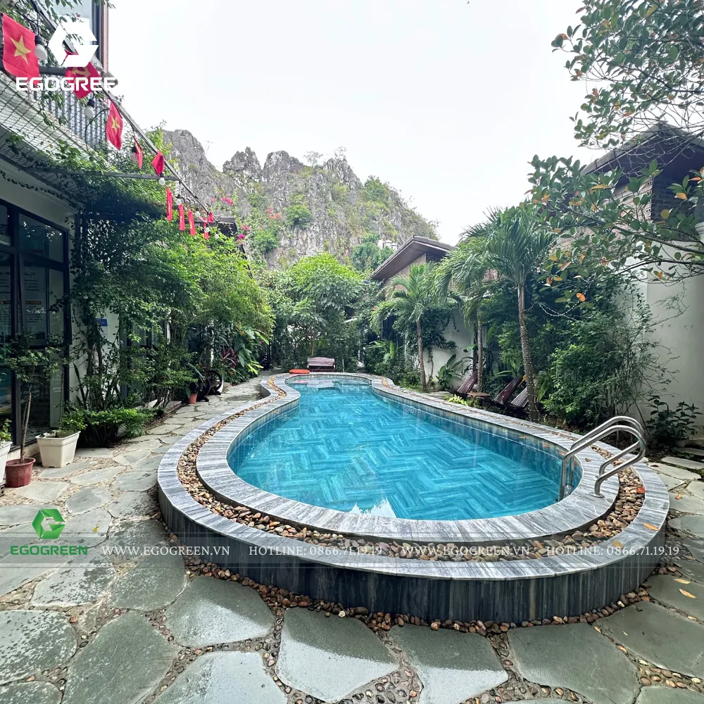 Sân vườn đẹp sẽ được khách hàng "Pr miễn phí" qua MXH